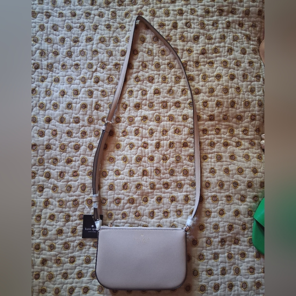Kate Spade Beige Mini Crossbody